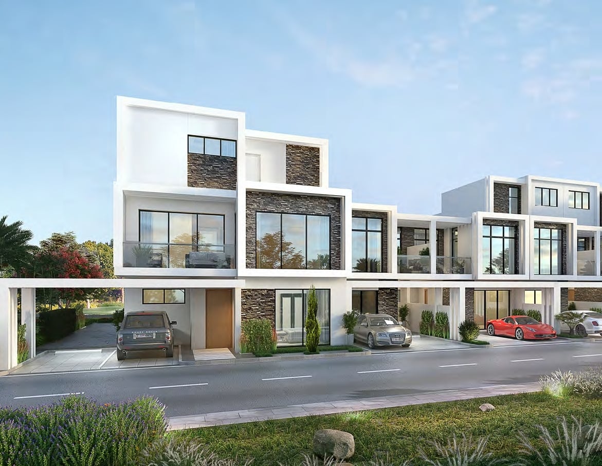 Damac Hills - Belair Phase 2, image 4 of 11. Render supplied by developer.