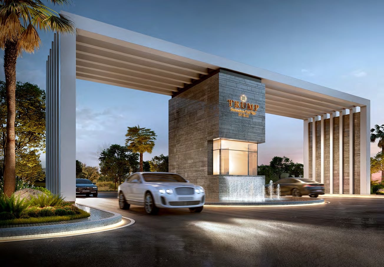 Damac Hills - Belair Phase 2, image 5 of 11. Render supplied by developer.