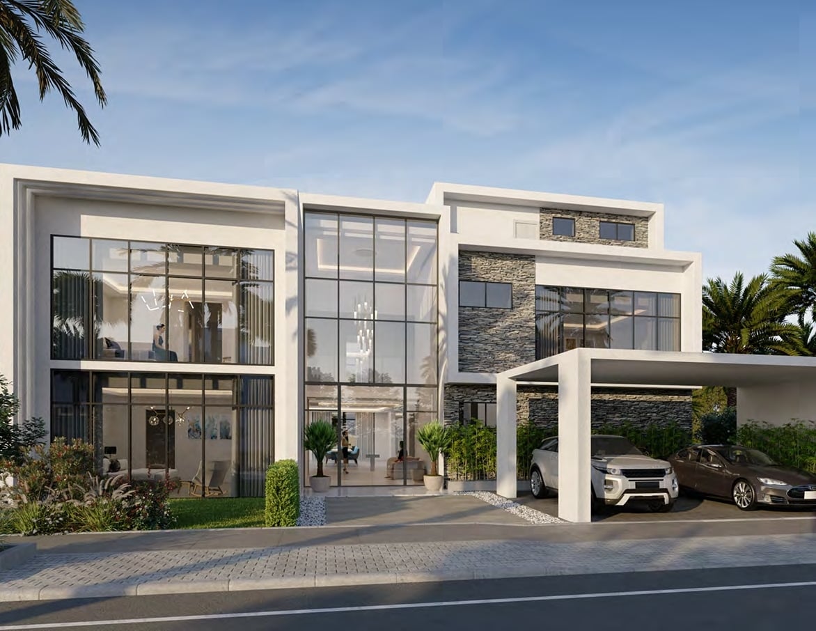 Damac Hills - Belair Phase 2, image 6 of 11. Render supplied by developer.