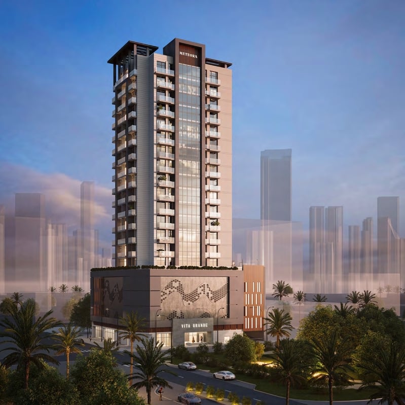 Vita Grande by Meteora Developers, image 1 of 14. Render supplied by developer.