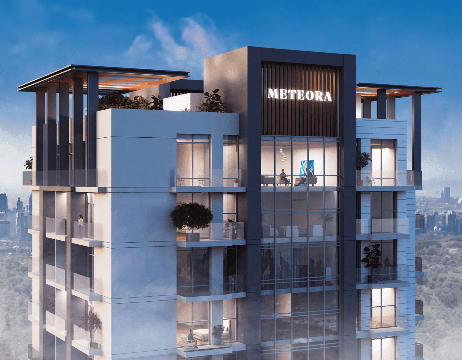 Vita Grande by Meteora Developers, JVC (Jumeirah Village Circle). Render supplied by developer.