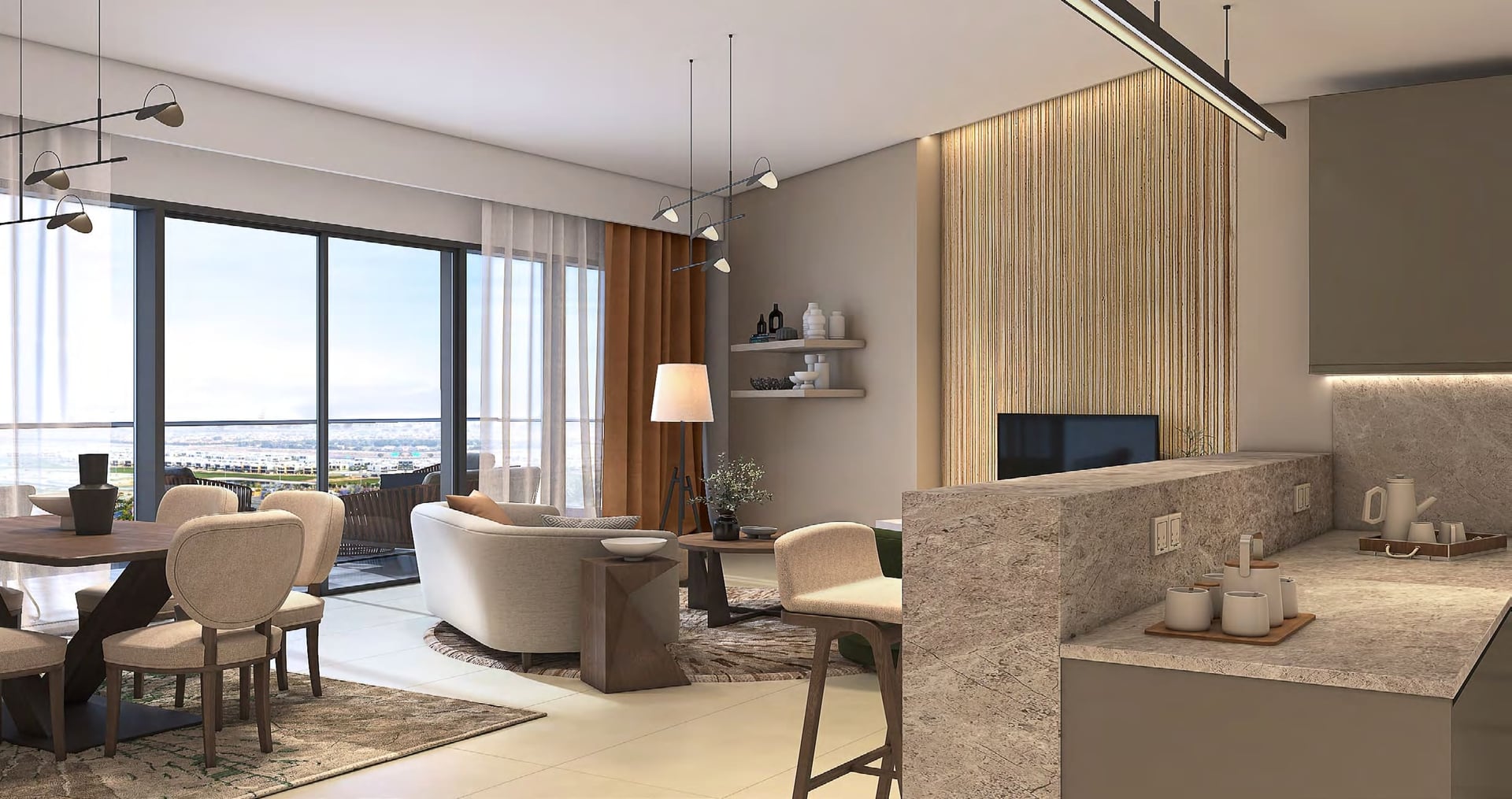 Golf Greens by Damac, image 5 of 7. Render supplied by developer.