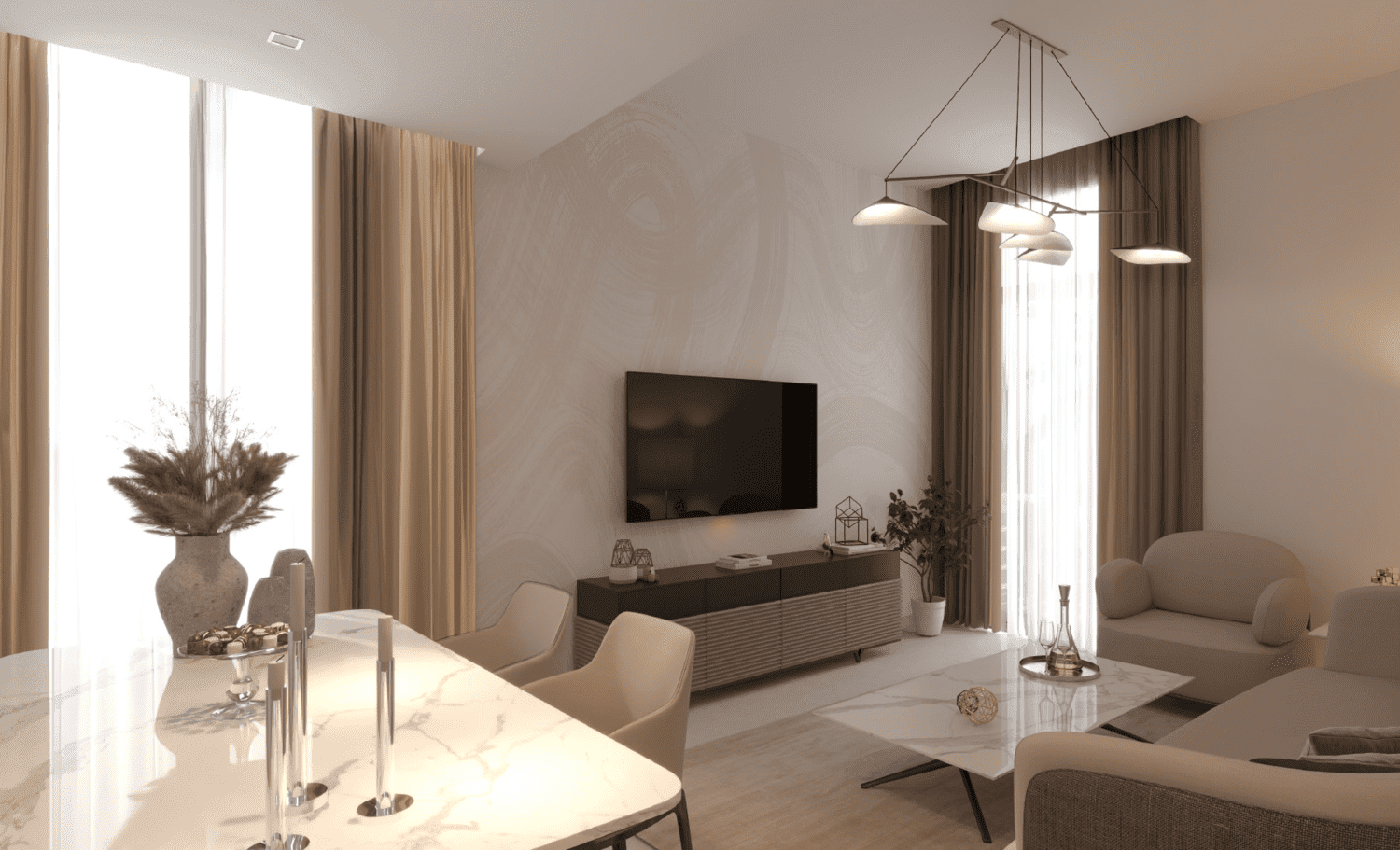 Celia Residence by Abou Eid, image 6 of 7. Render supplied by developer.
