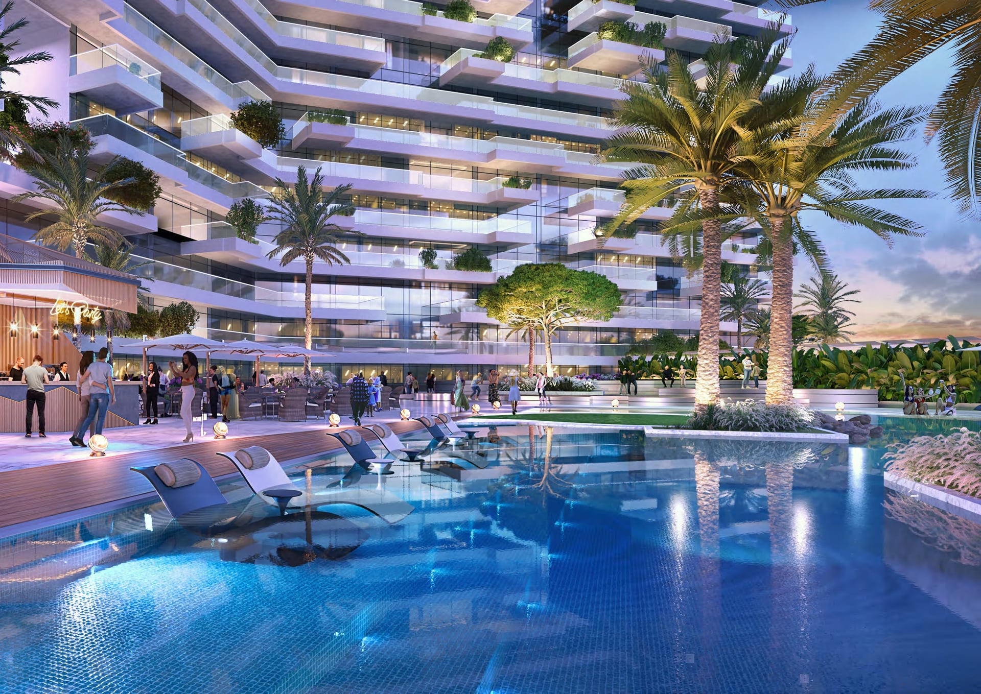 Golf Greens by Damac, image 4 of 7. Render supplied by developer.