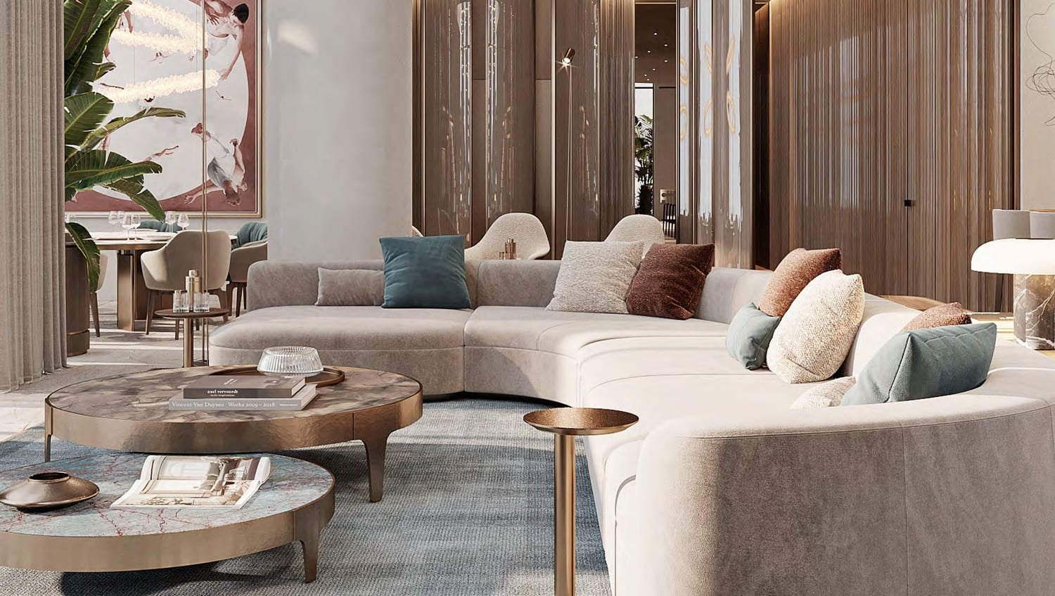 Orla Infinity Dorchester Collection by Omniyat Properties, image 13 of 22. Render supplied by developer.