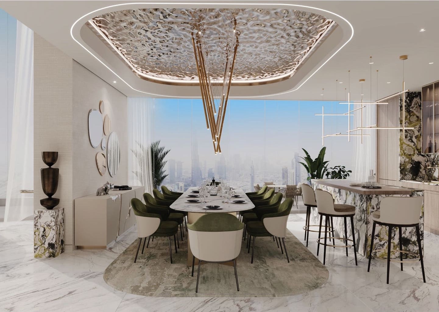 Canal Crown by Damac, image 8 of 17. Render supplied by developer.