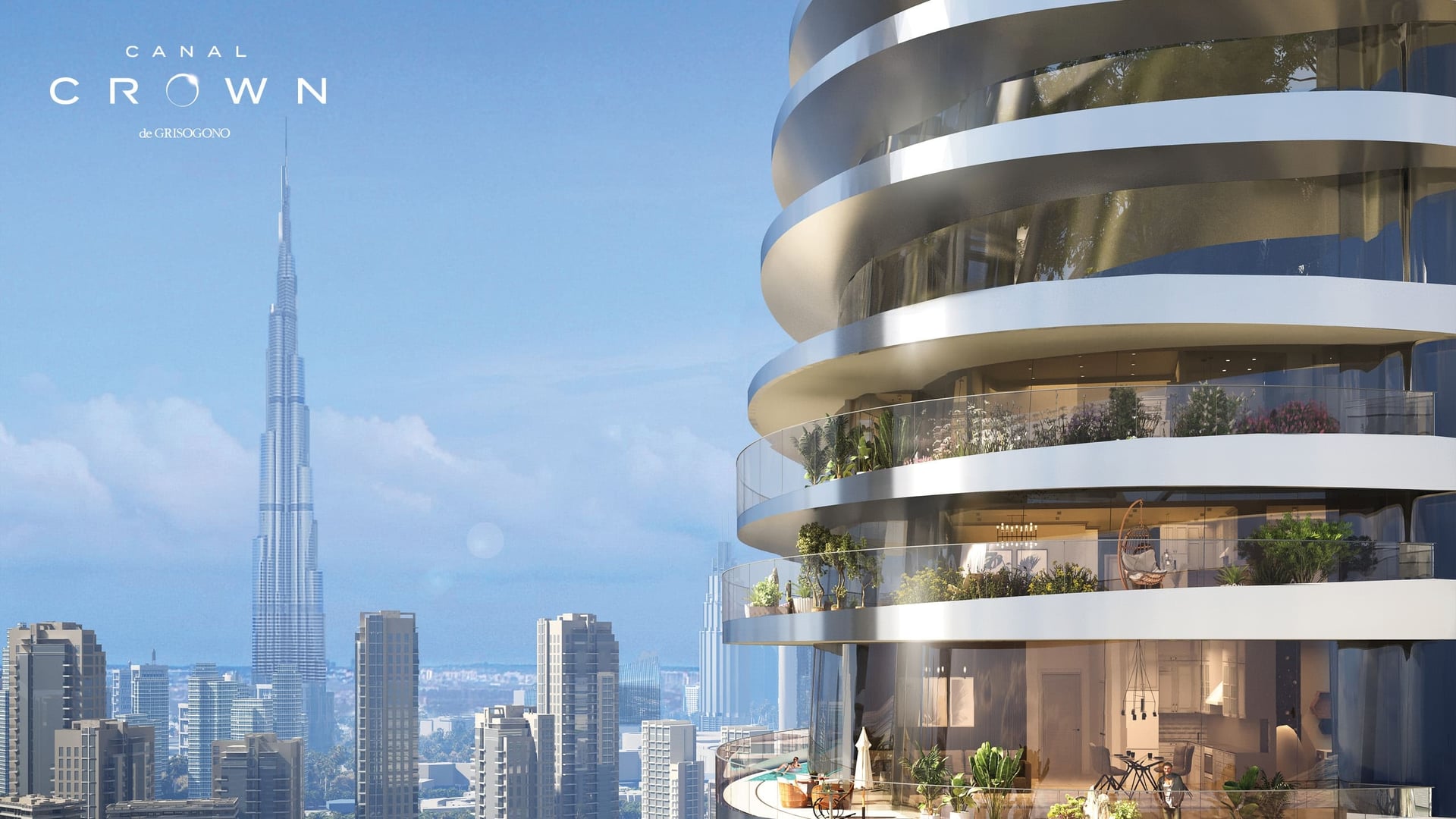 Canal Crown by Damac, image 1 of 17. Render supplied by developer.