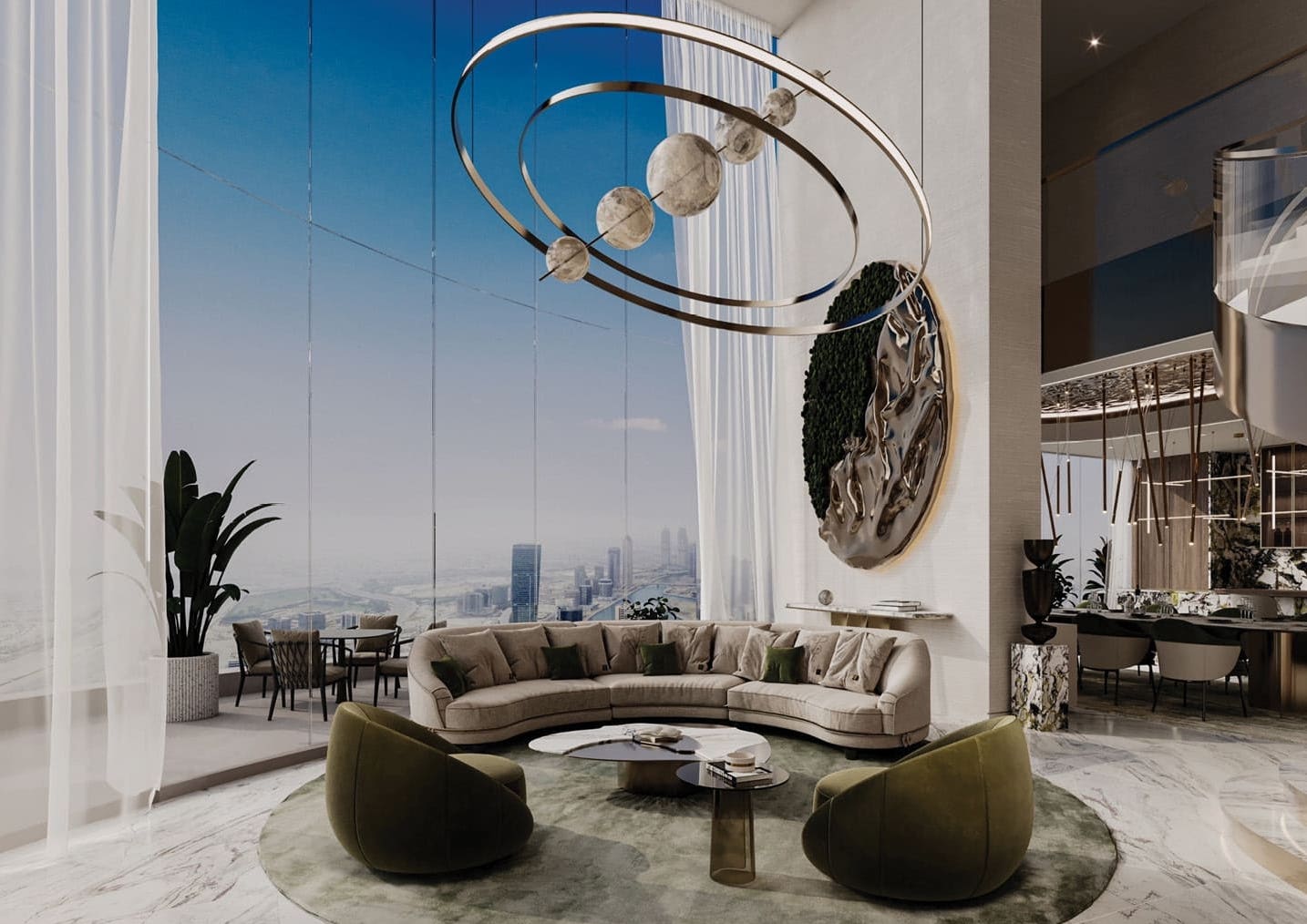 Canal Crown by Damac, image 9 of 17. Render supplied by developer.