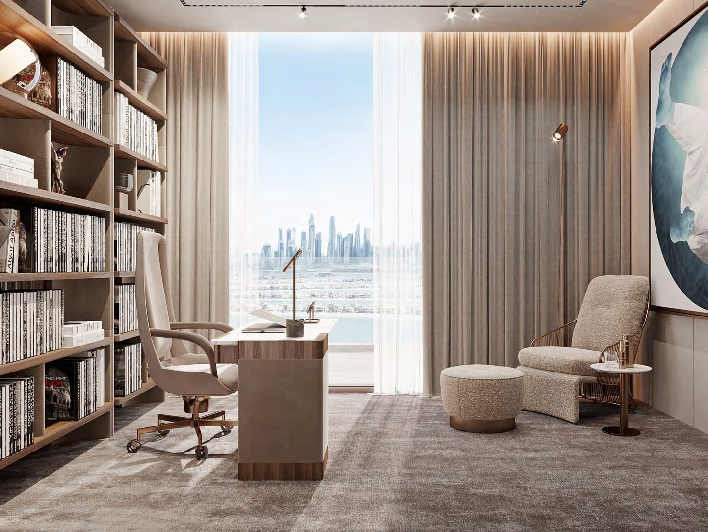 Orla Infinity Dorchester Collection by Omniyat Properties, image 14 of 22. Render supplied by developer.