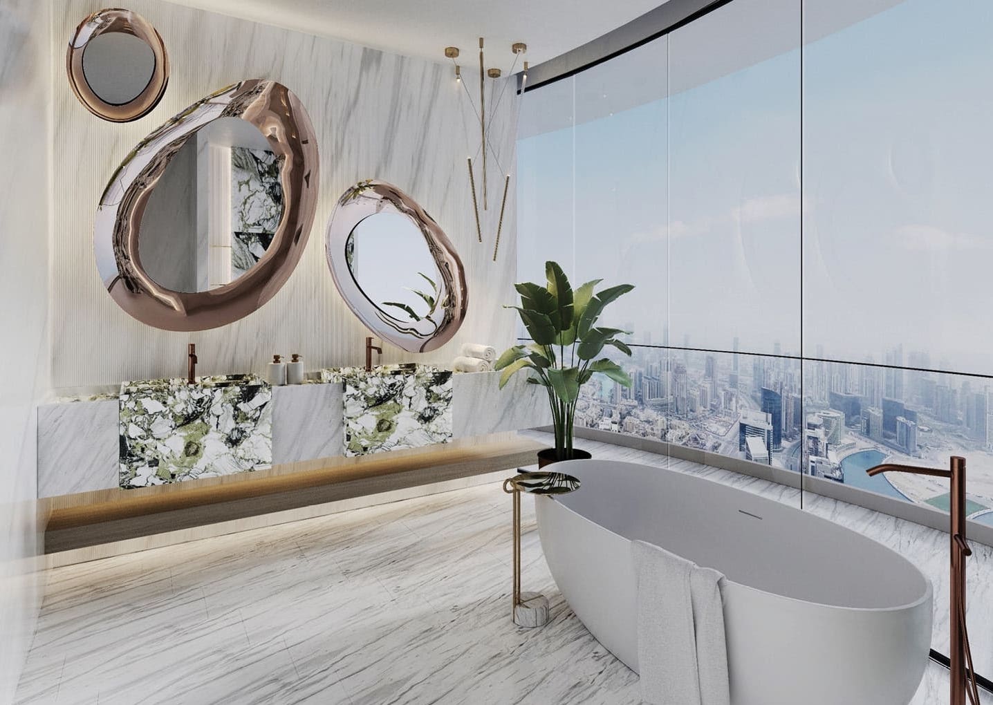 Canal Crown by Damac, image 10 of 17. Render supplied by developer.