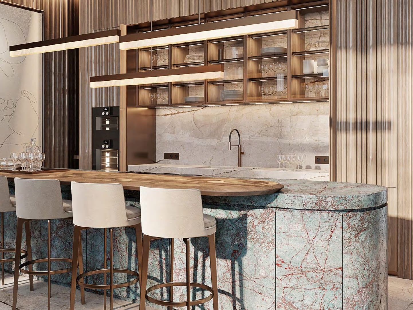Orla Infinity Dorchester Collection by Omniyat Properties, image 16 of 22. Render supplied by developer.