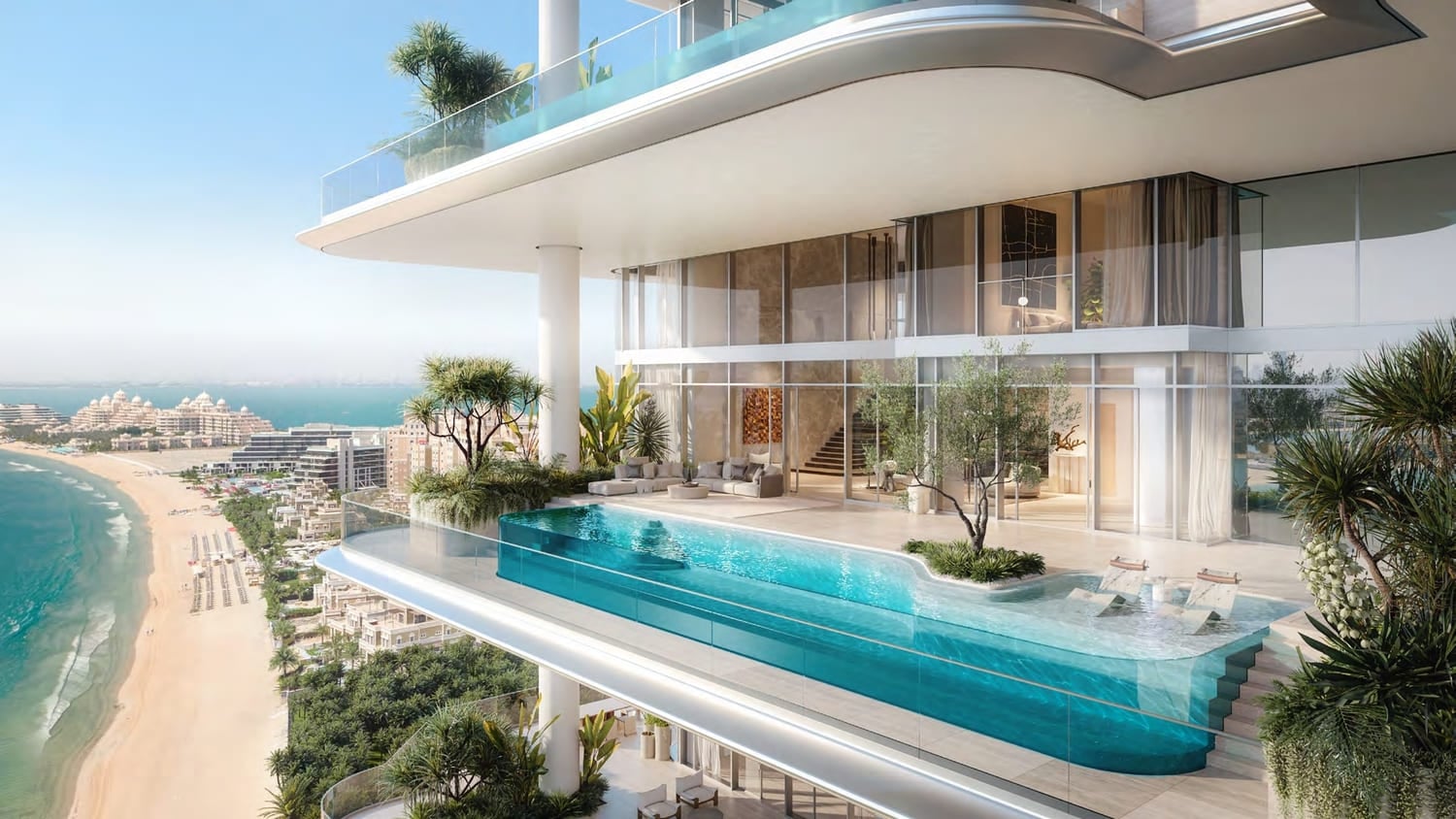 Orla Infinity Dorchester Collection by Omniyat Properties, image 5 of 22. Render supplied by developer.