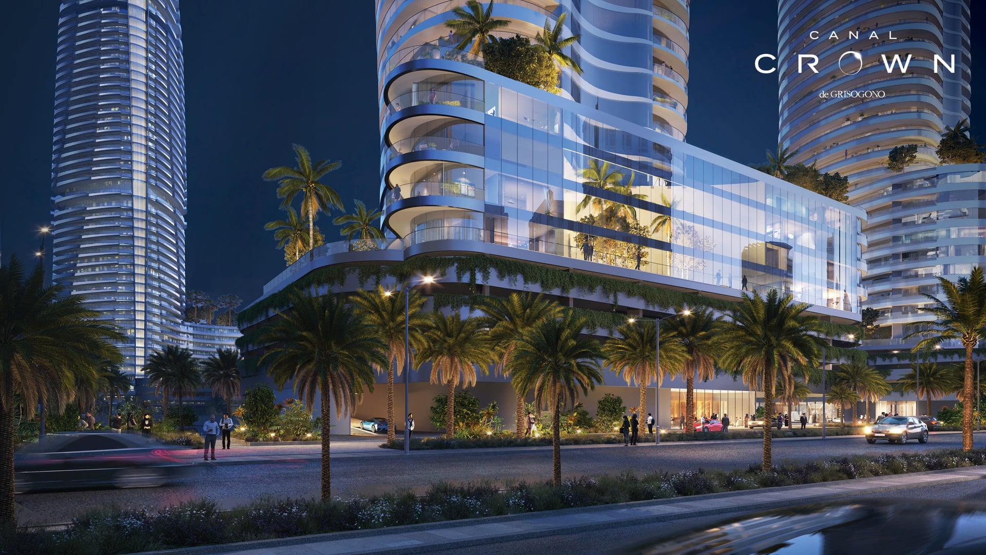 Canal Crown by Damac, image 7 of 17. Render supplied by developer.
