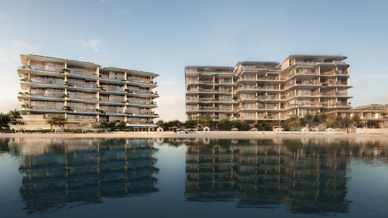 Orla Infinity Dorchester Collection by Omniyat Properties, image 10 of 22. Render supplied by developer.