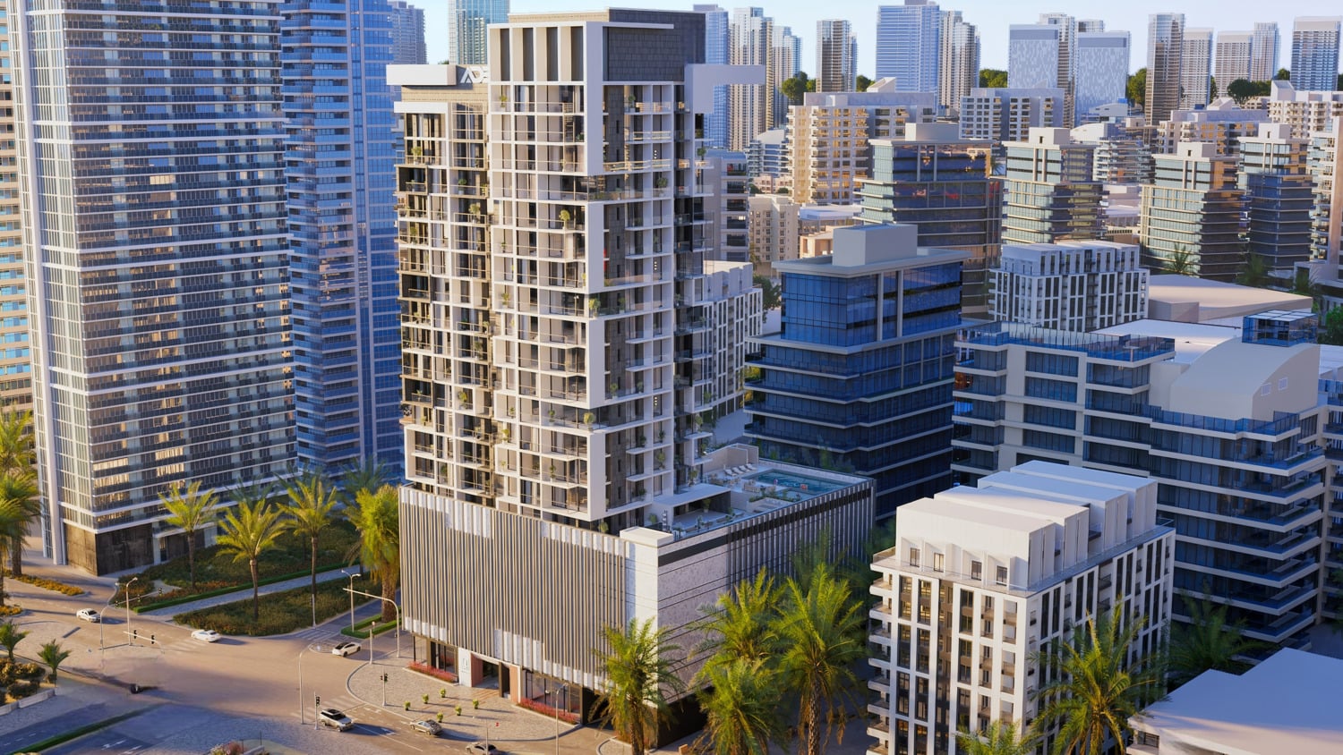 Greygate Residences by ADE, image 1 of 13. Render supplied by developer.