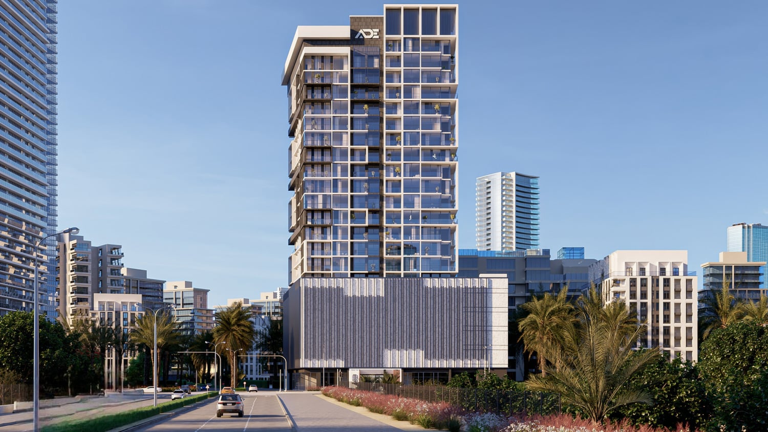 Greygate Residences by ADE, image 2 of 13. Render supplied by developer.