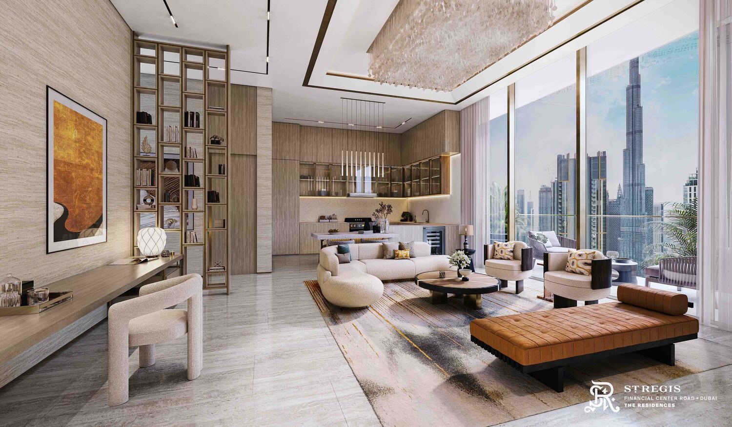 The St. Regis Residences by Refine Development, image 8 of 22. Render supplied by developer.