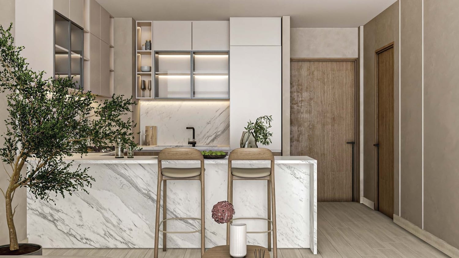 Aquino by BNW Developments, image 5 of 6. Render supplied by developer.