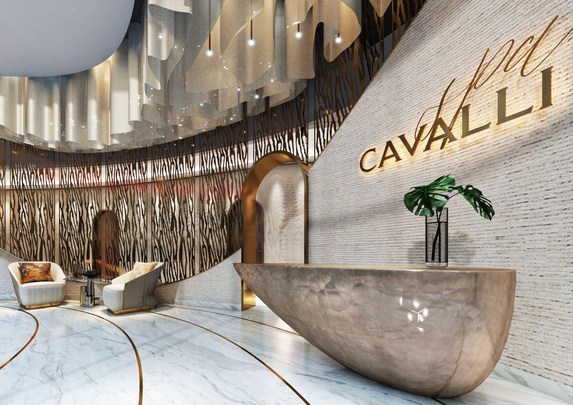 Cavalli Couture by Damac, image 14 of 15. Render supplied by developer.