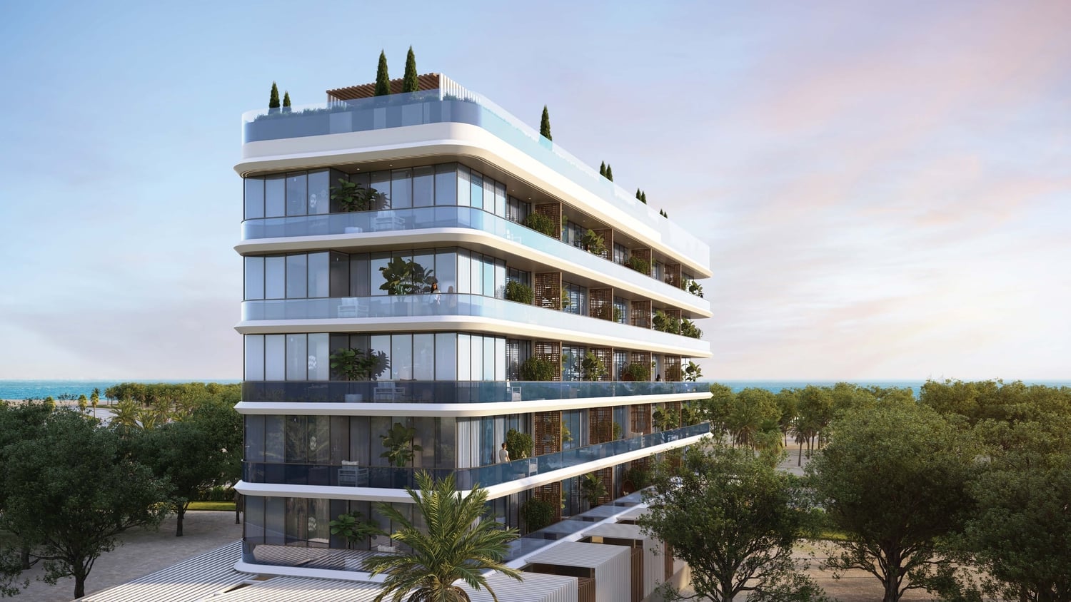 Aquino by BNW Developments, image 3 of 6. Render supplied by developer.