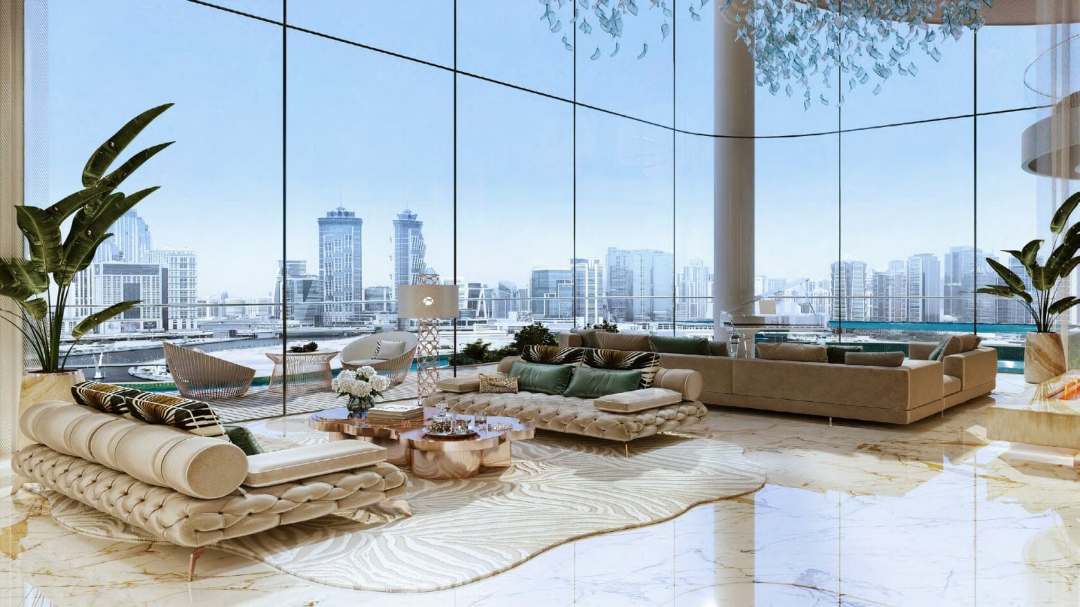 Cavalli Couture by Damac, image 7 of 15. Render supplied by developer.