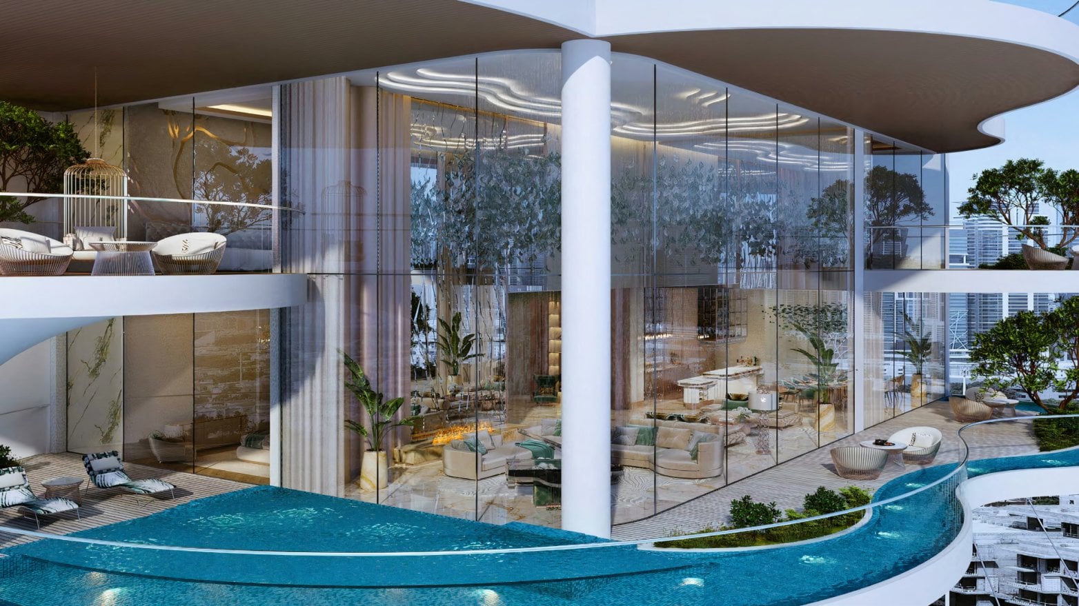 Cavalli Couture by Damac, image 3 of 15. Render supplied by developer.