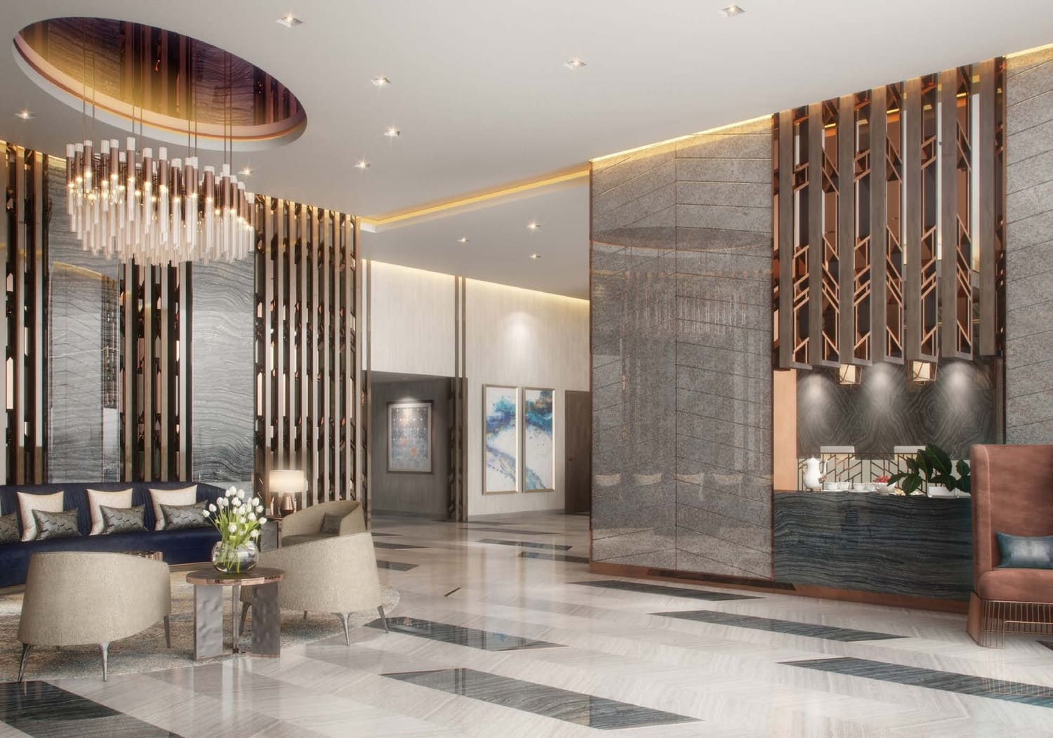 Damac Hills - Radisson Dubai, image 6 of 7. Render supplied by developer.