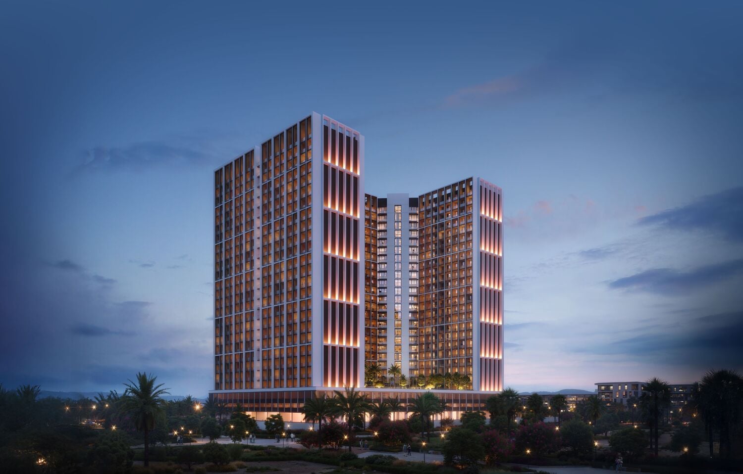 Binghatti Elite, Dubai Production City. Render supplied by developer.