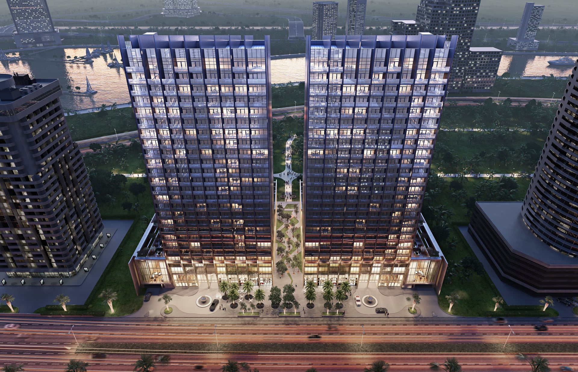 The Sterling by Beyond, Business Bay. Render supplied by developer.