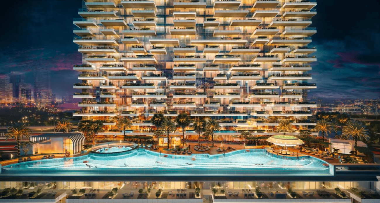 Damac Safa Gate, image 2 of 16. Render supplied by developer.