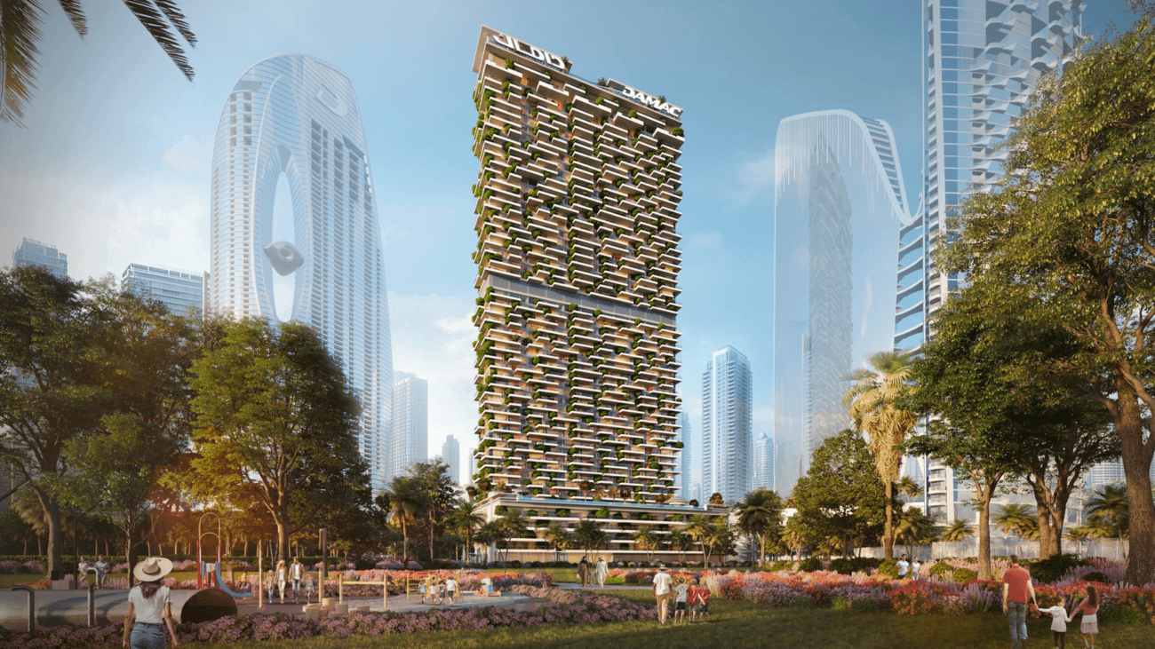Damac Safa Gate, image 3 of 16. Render supplied by developer.