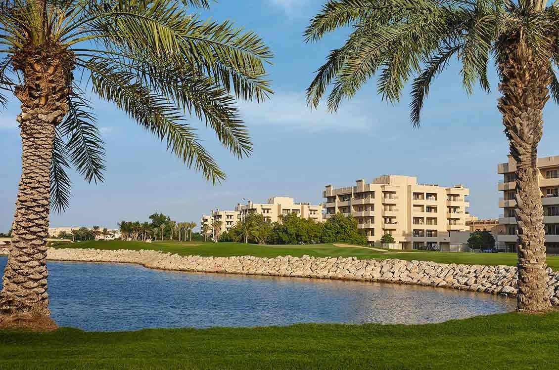 Golf Apartments by Al Hamra Real Estate Developer, image 1 of 8. Render supplied by developer.