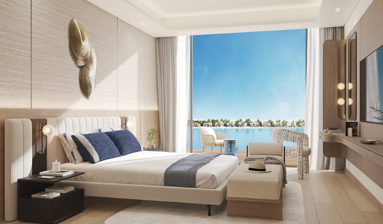 The Blue Beach Residence by Ajmal Makan, image 5 of 9. Render supplied by developer.
