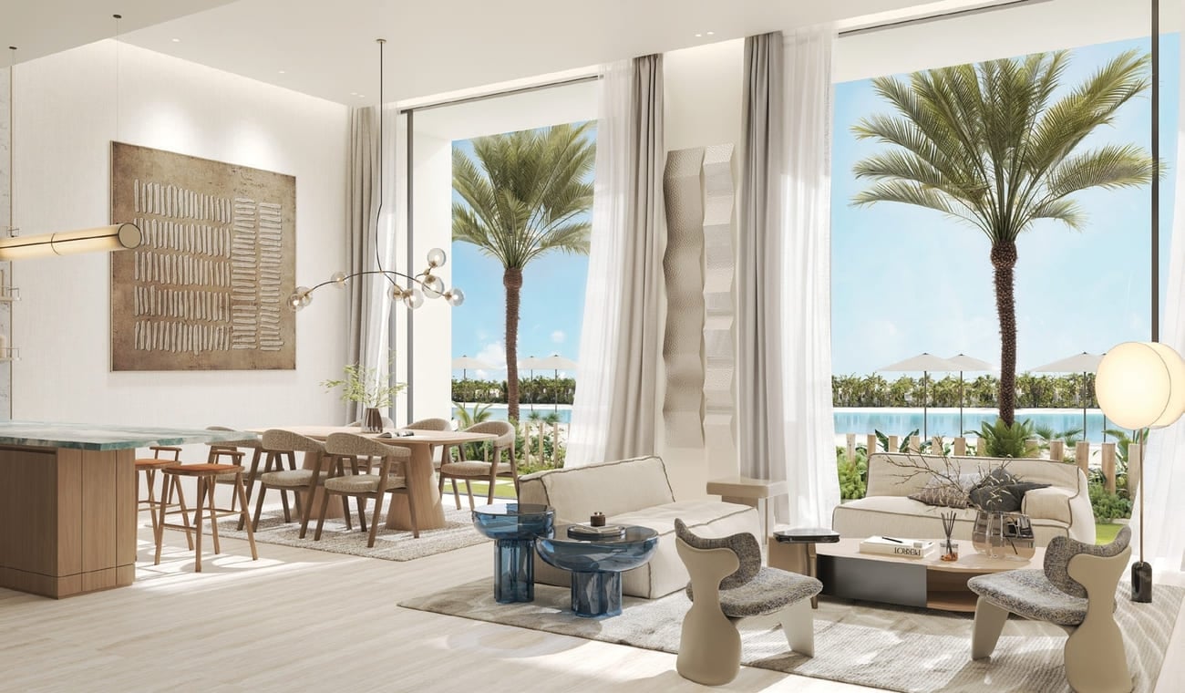 The Blue Beach Residence by Ajmal Makan, image 6 of 9. Render supplied by developer.