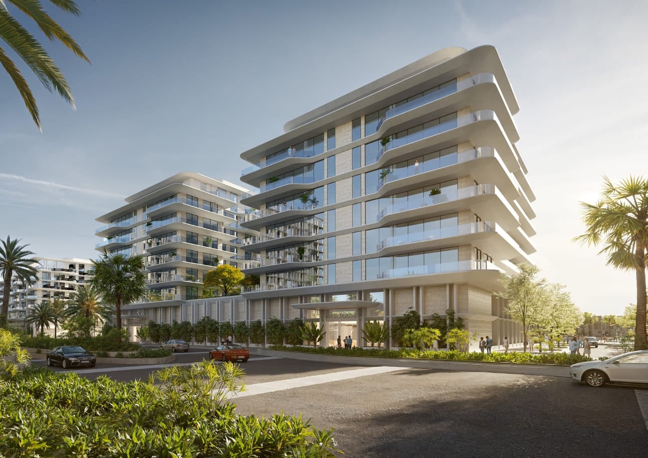 The Blue Beach Residence by Ajmal Makan, image 2 of 9. Render supplied by developer.