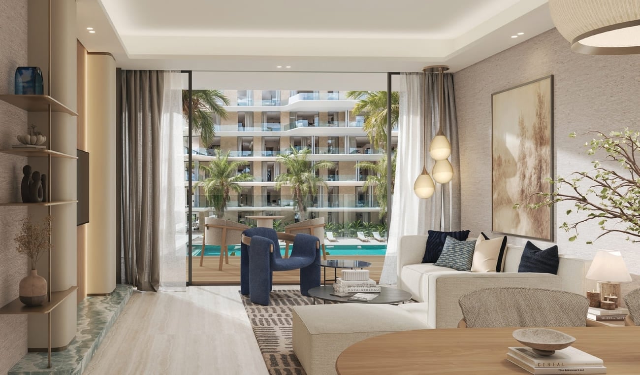 The Blue Beach Residence by Ajmal Makan, image 8 of 9. Render supplied by developer.