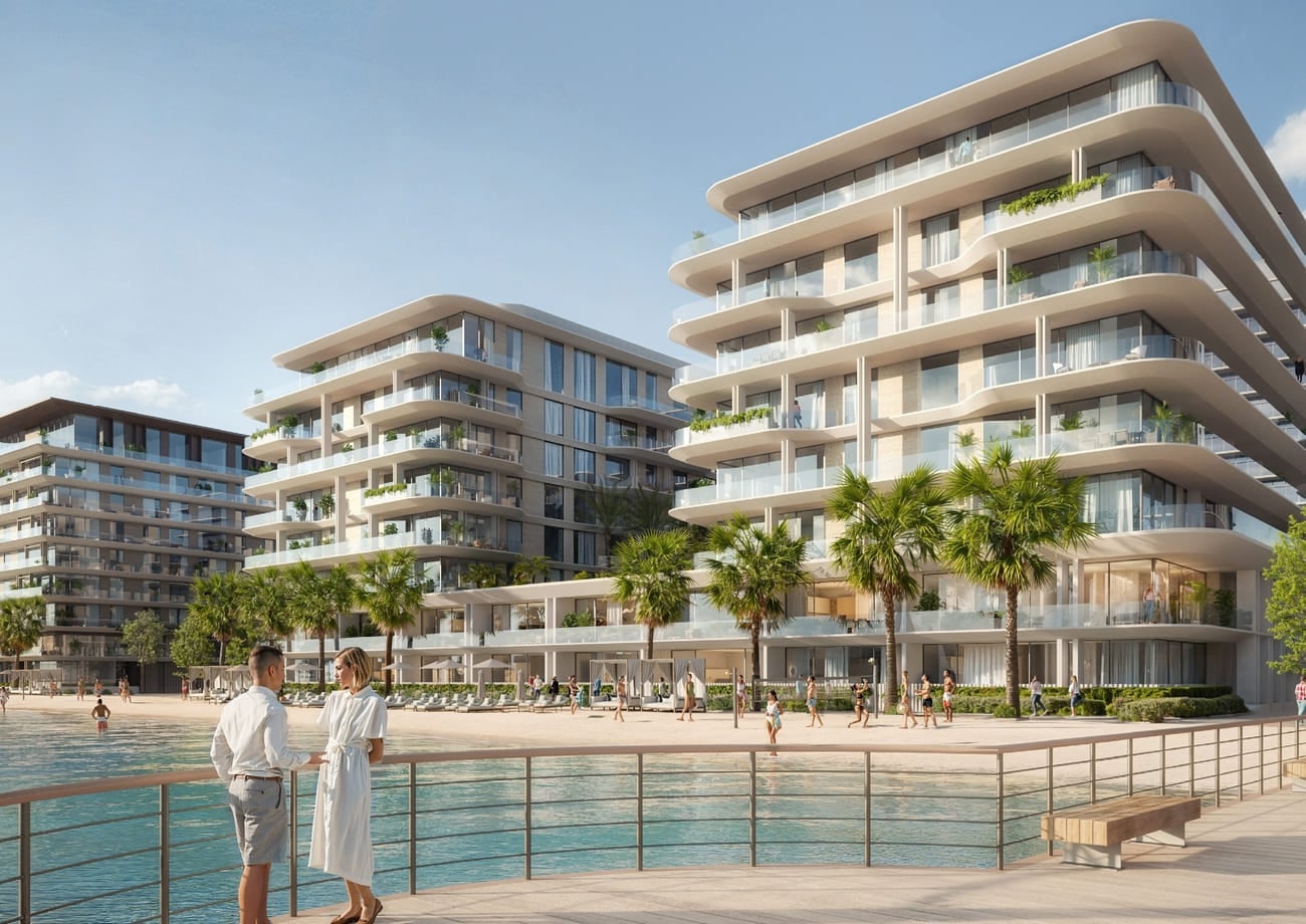 The Blue Beach Residence by Ajmal Makan, image 4 of 9. Render supplied by developer.