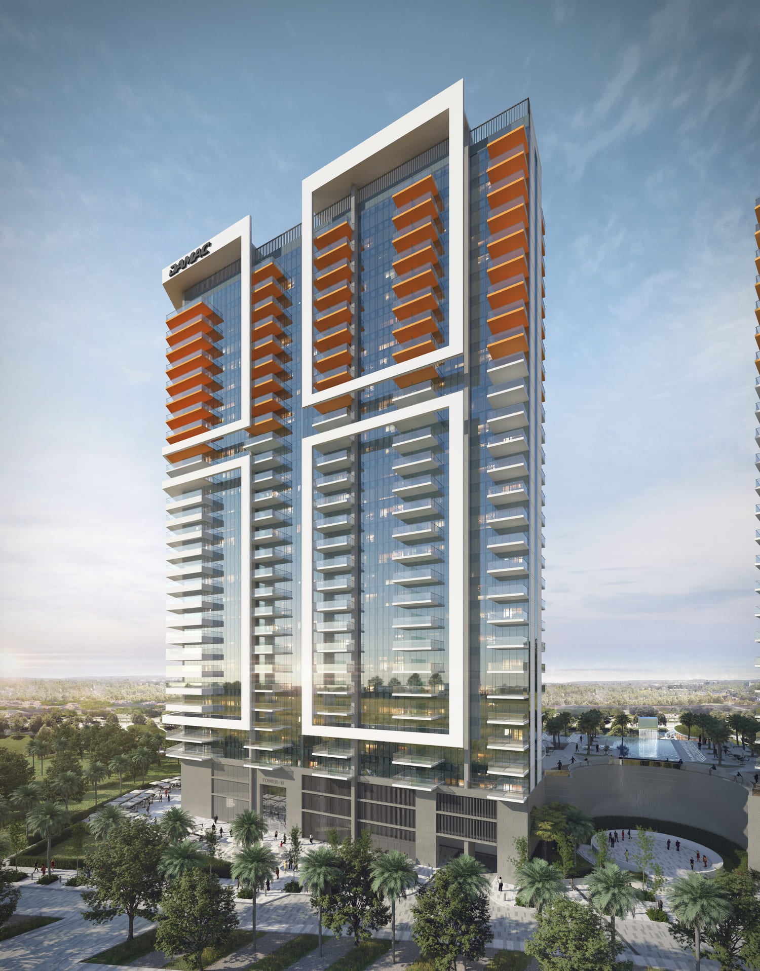 Damac Hills - Golf Gate 2 by Damac, image 2 of 14. Render supplied by developer.