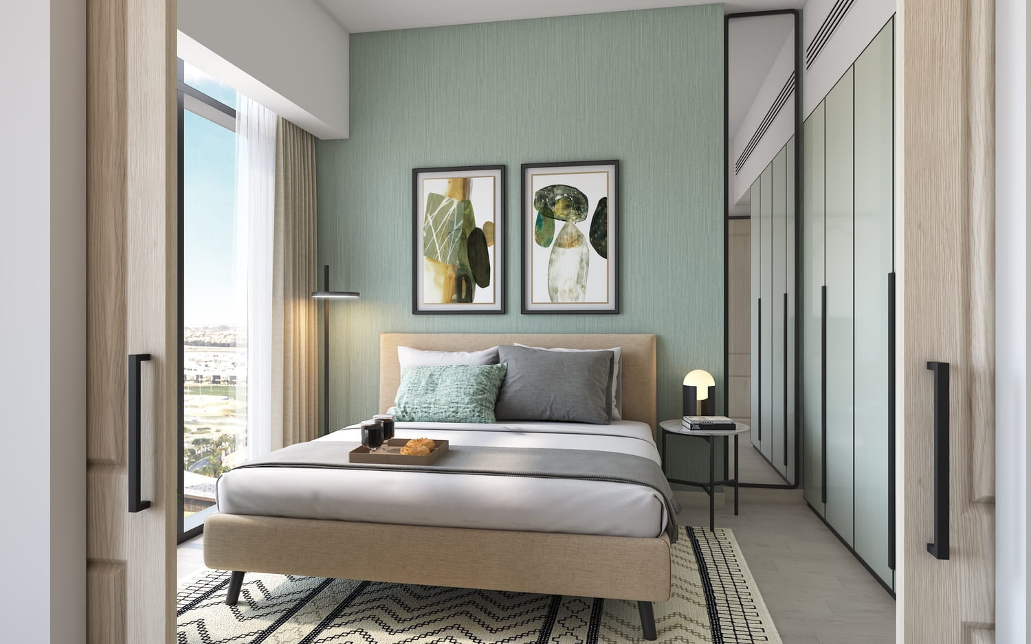 Damac Hills - Golf Gate 2 by Damac, image 12 of 14. Render supplied by developer.