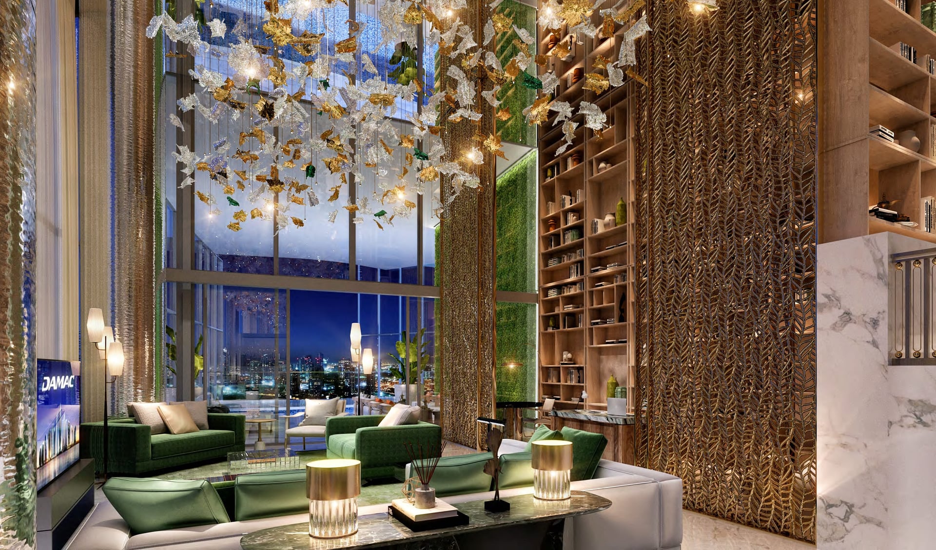 Safa One de Grisogono by Damac, image 9 of 18. Render supplied by developer.