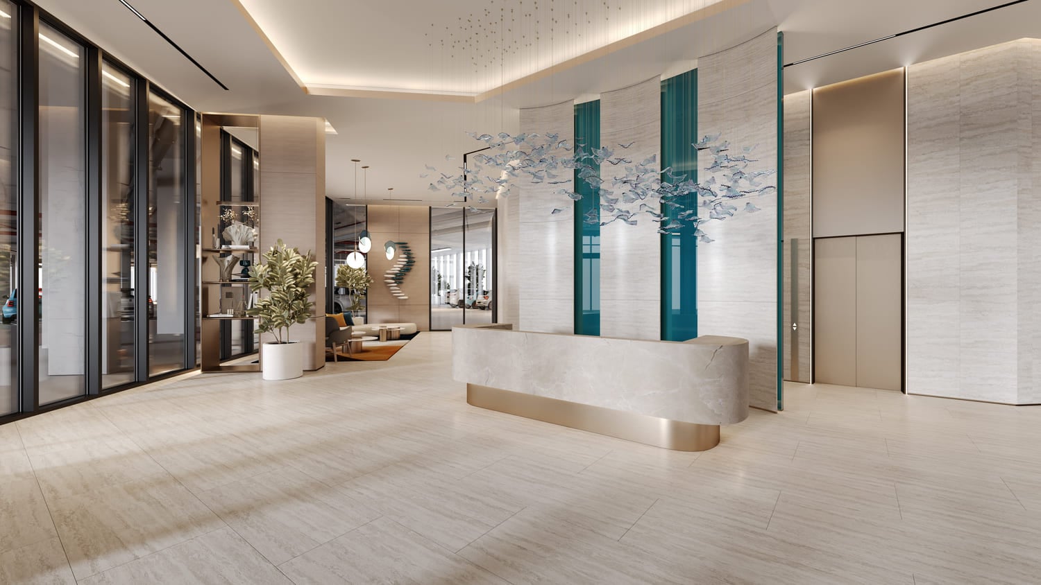 Al Hamra Waterfront by Al Hamra Real Estate Developer, image 17 of 17. Render supplied by developer.