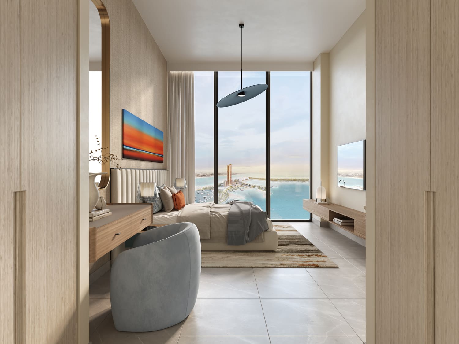 Al Hamra Waterfront by Al Hamra Real Estate Developer, image 12 of 17. Render supplied by developer.