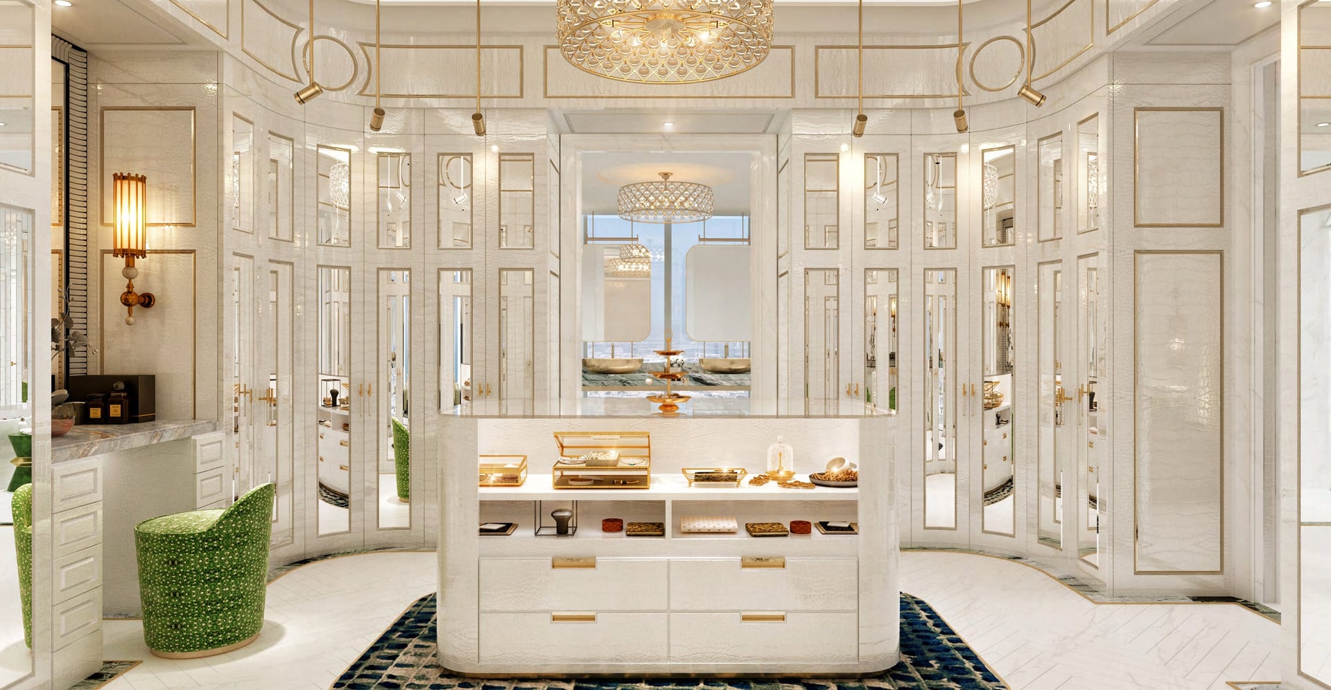 Safa One de Grisogono by Damac, image 15 of 18. Render supplied by developer.