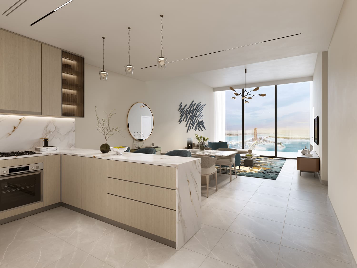 Al Hamra Waterfront by Al Hamra Real Estate Developer, image 14 of 17. Render supplied by developer.