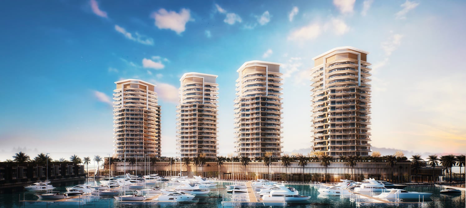 Al Hamra Waterfront by Al Hamra Real Estate Developer, image 5 of 17. Render supplied by developer.