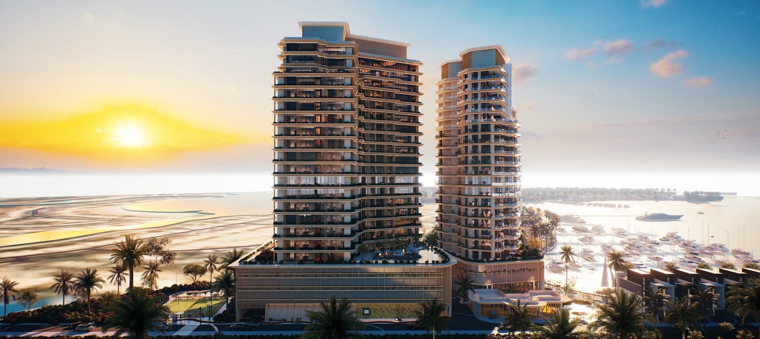Al Hamra Waterfront by Al Hamra Real Estate Developer, image 6 of 17. Render supplied by developer.