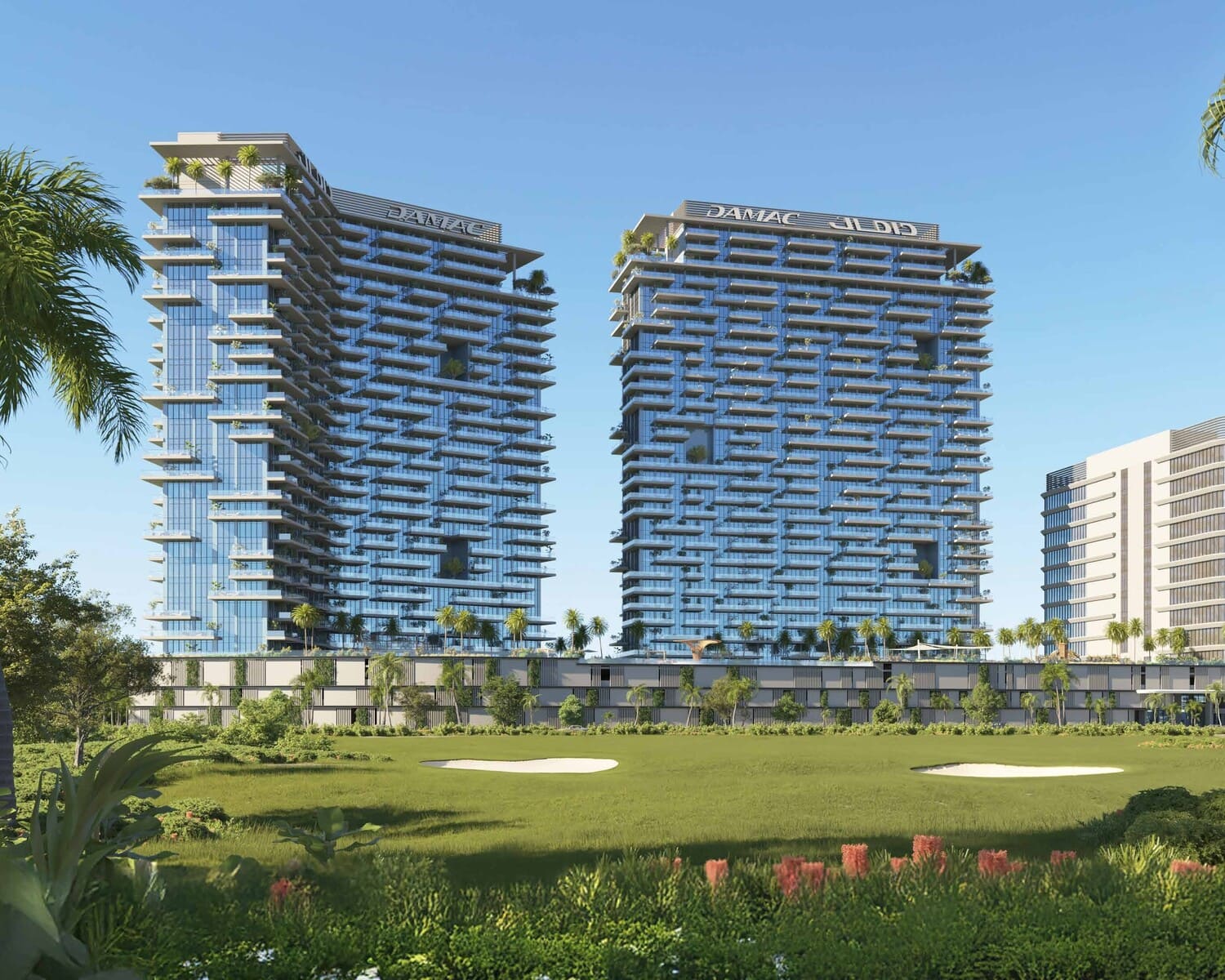Damac District Tower A, image 1 of 13. Render supplied by developer.