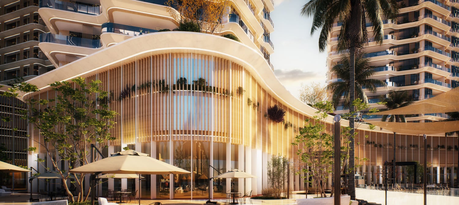 Al Hamra Waterfront by Al Hamra Real Estate Developer, image 8 of 17. Render supplied by developer.