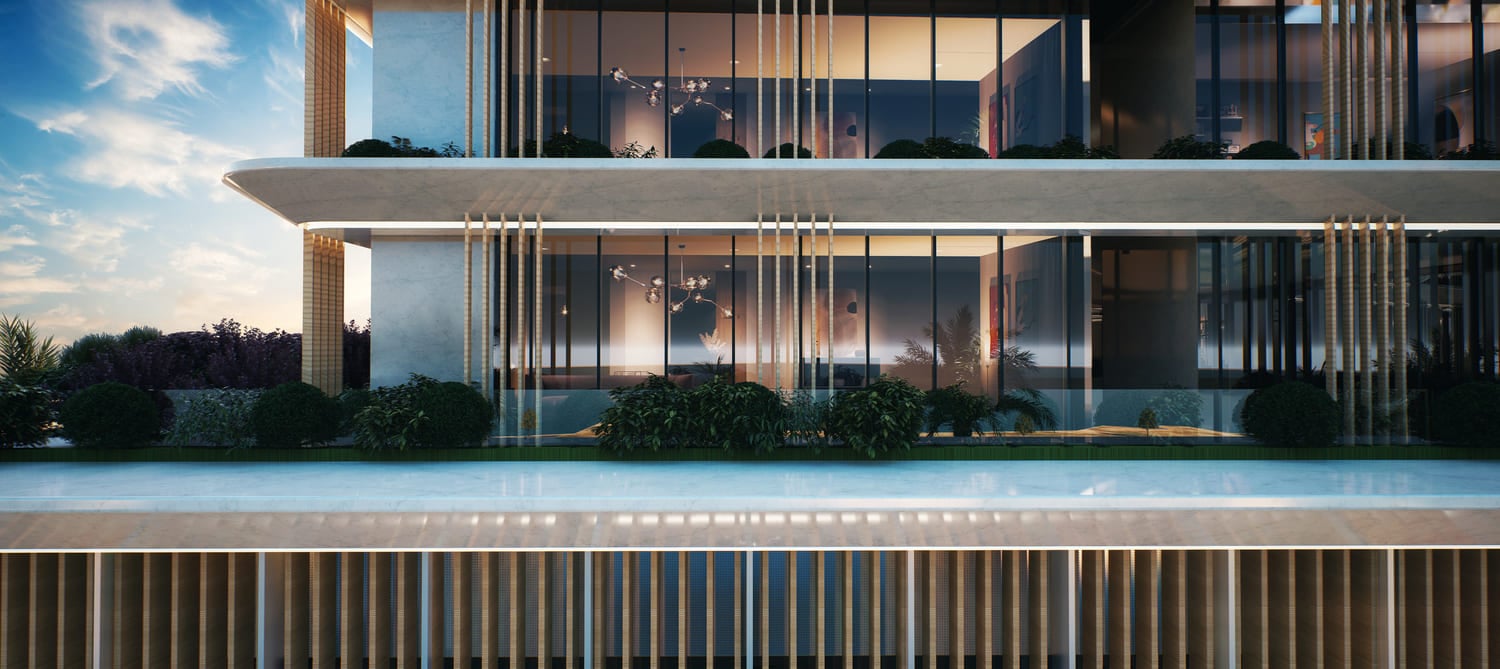 Al Hamra Waterfront by Al Hamra Real Estate Developer, image 10 of 17. Render supplied by developer.