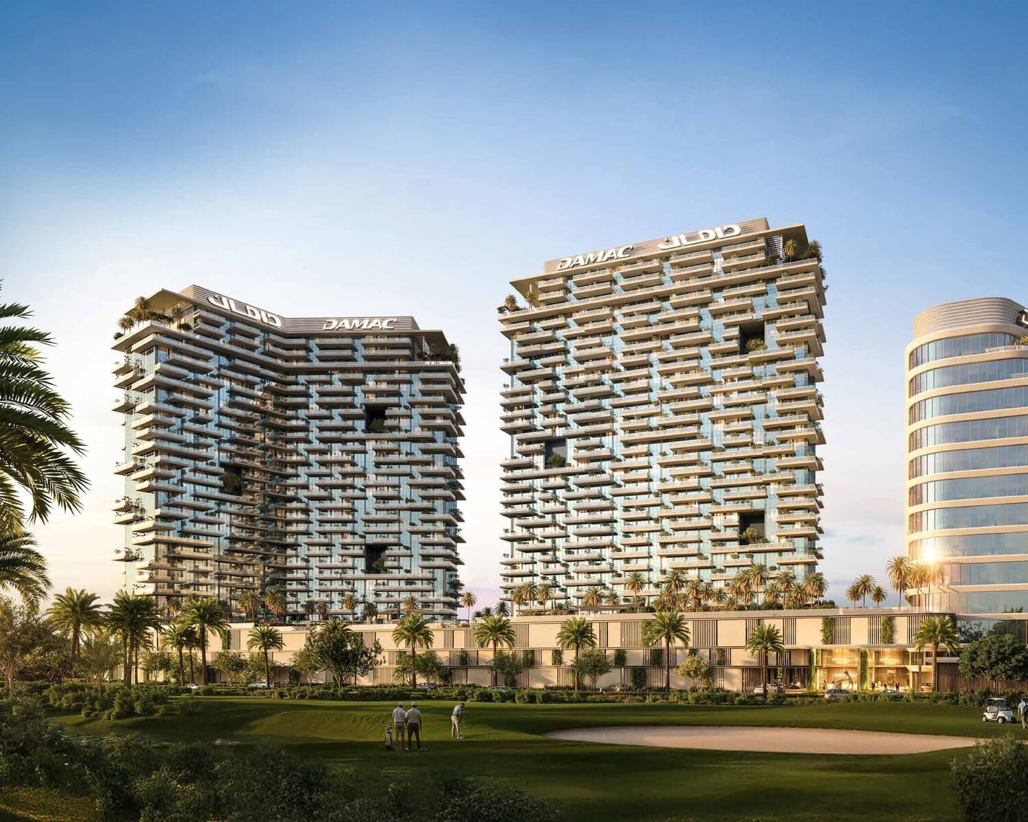 Damac District Tower A, image 2 of 13. Render supplied by developer.